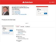 Tablet Screenshot of cinci-insurance.com